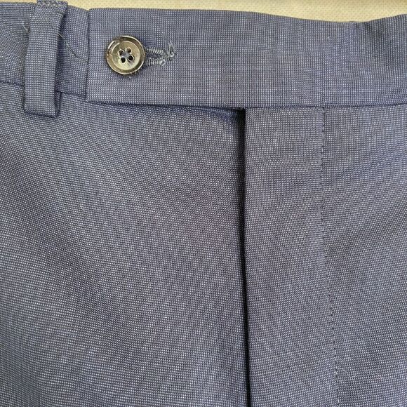Ted Baker London Navy 100% Wool Jefferson Dress Pant Trouser Size 40R 27L - Picture 6 of 11